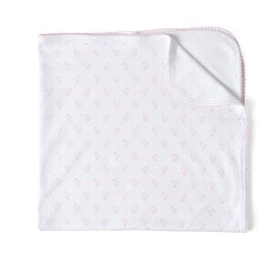 Baby Girls Pima Cotton Birdy Print Newborn Blanket by Holababy